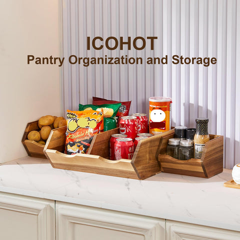 ICOHOT close-up grain detail highlighting durable acacia finish advantage