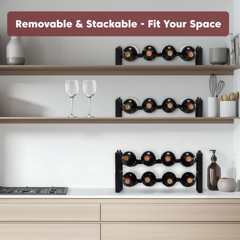 ICOHOT side profile assembled two-tier offers stable vertical storage