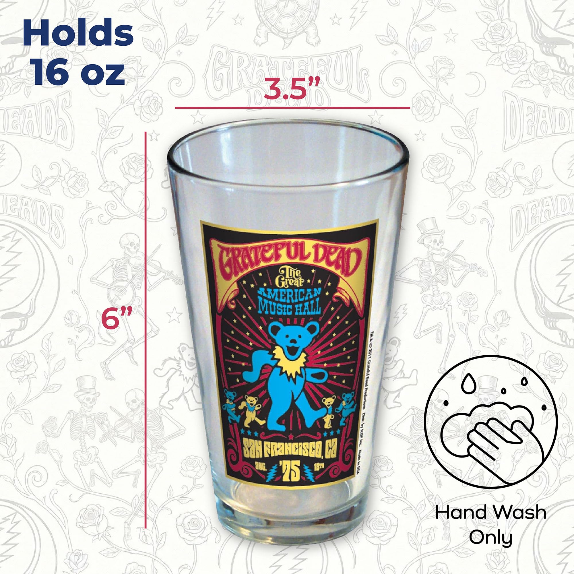 ICUP skull and rose design detail emphasizing vintage poster graphics and collectible quality
