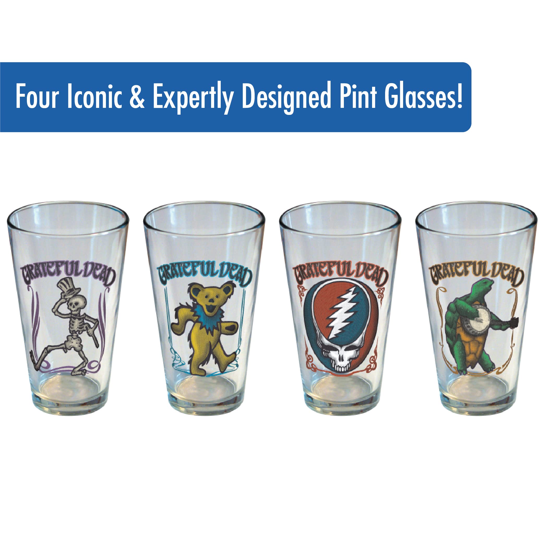 ICUP Terrapin glass close-up showing album art clarity and collectible detail
