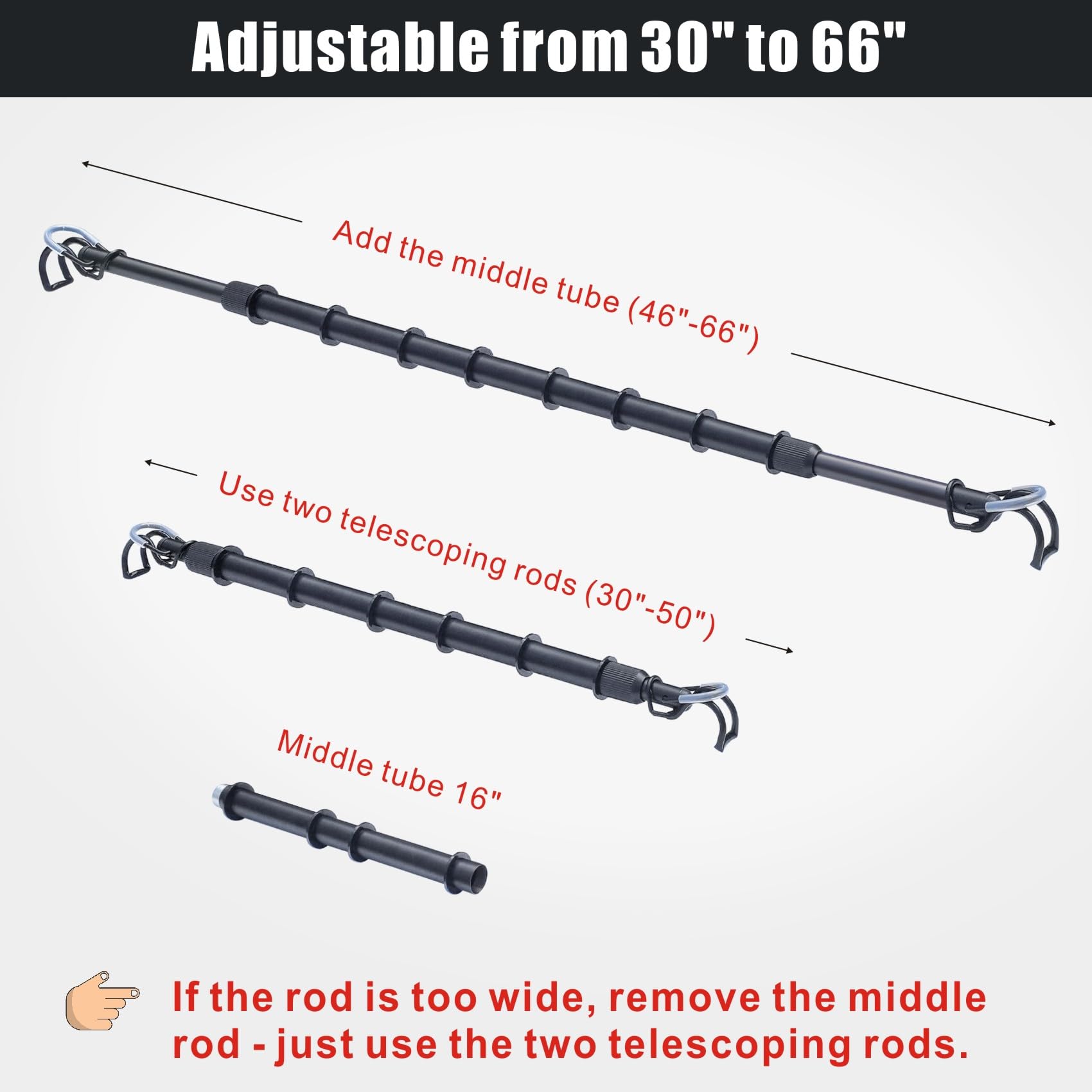 Idefair close-up threaded joint showing secure twist lock for safety