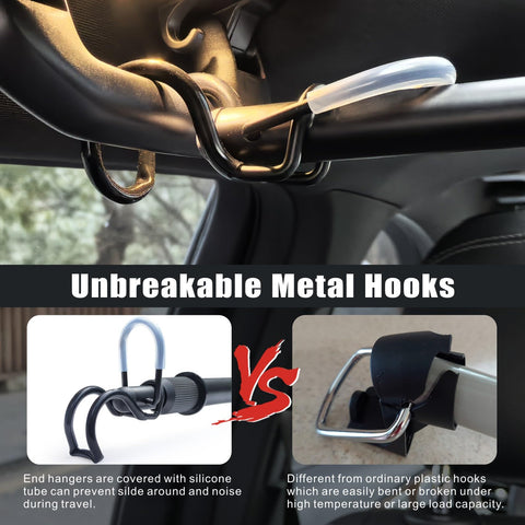 Idefair anti-slip rubber dividers keeping garments separated and stable