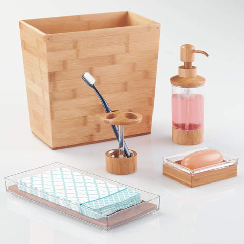 iDesign Formbu used as storage for cleaning supplies for organized home