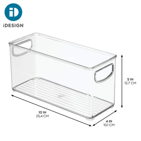 iDesign Linus inside refrigerator demonstrating slim fit benefit