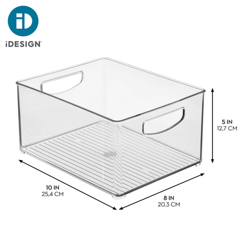 iDesign side profile showing dimensions for planning shelf fit benefit