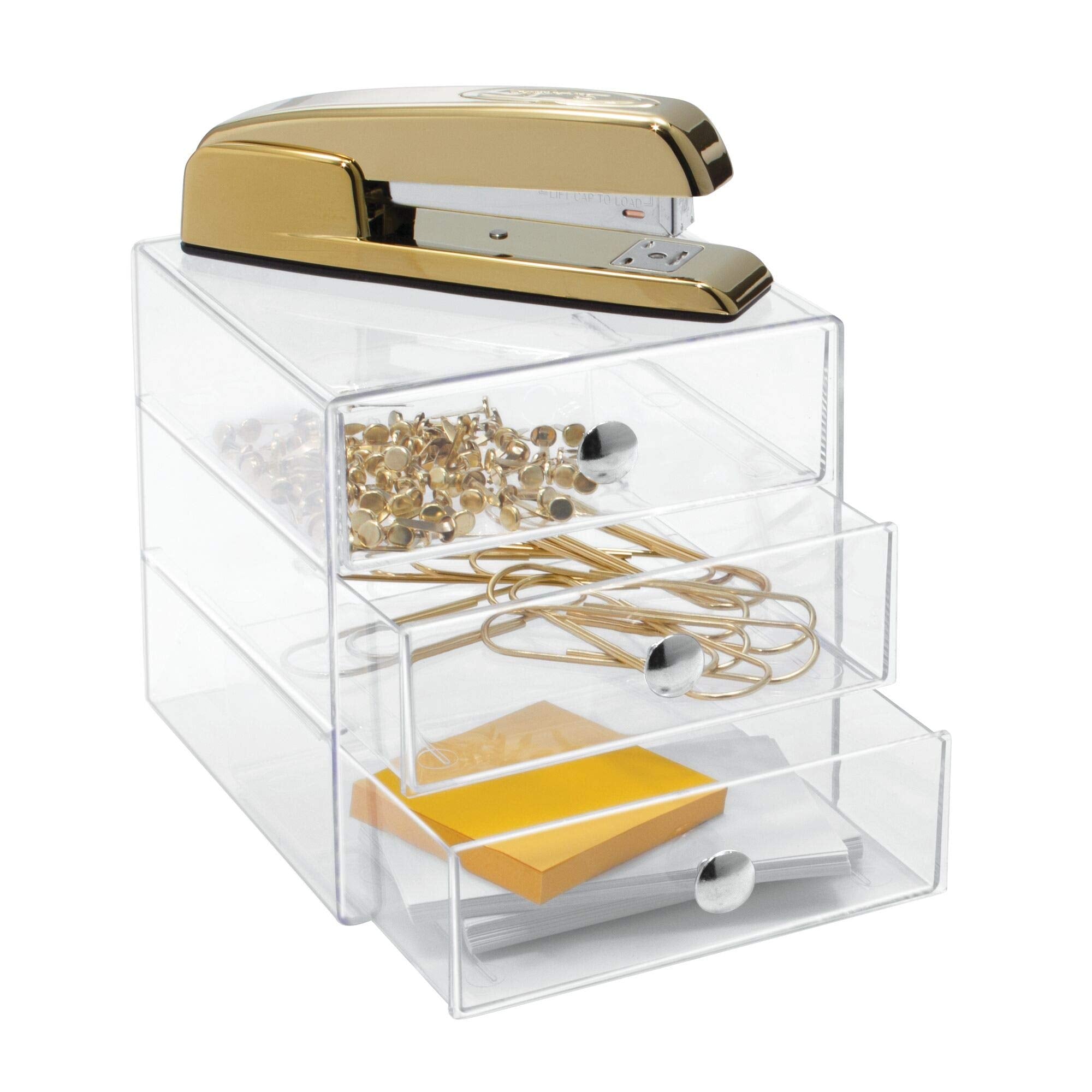 iDesign held in hand to show compact 6.5 inch scale and space-saving benefit