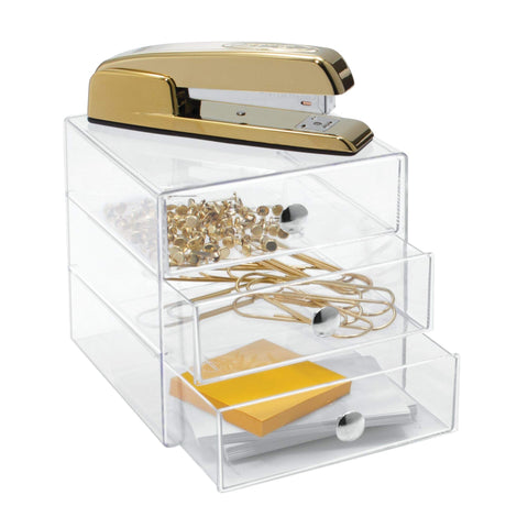 iDesign held in hand to show compact 6.5 inch scale and space-saving benefit