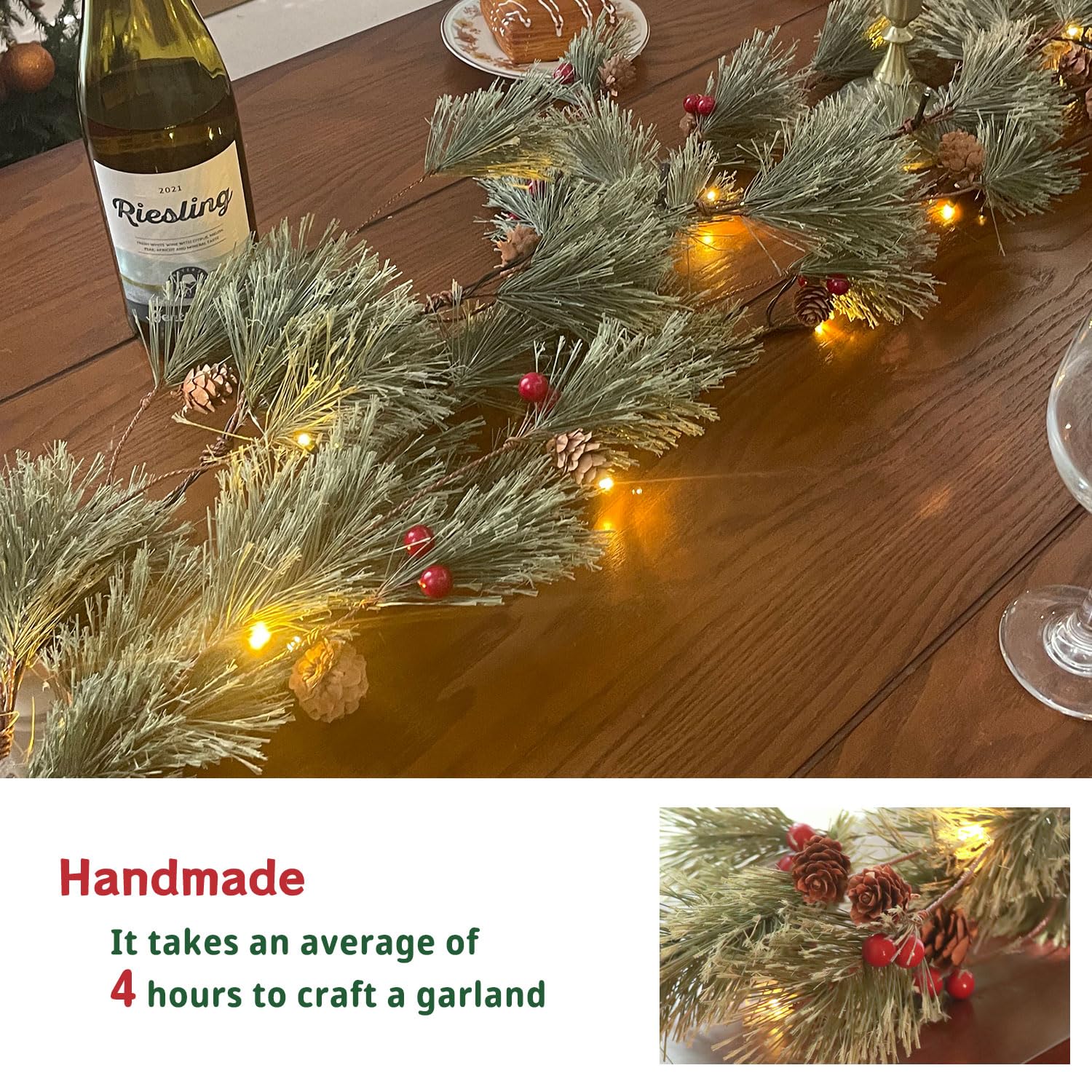 IDOGliitte+ mantel styling example enhances room seasonal focal point