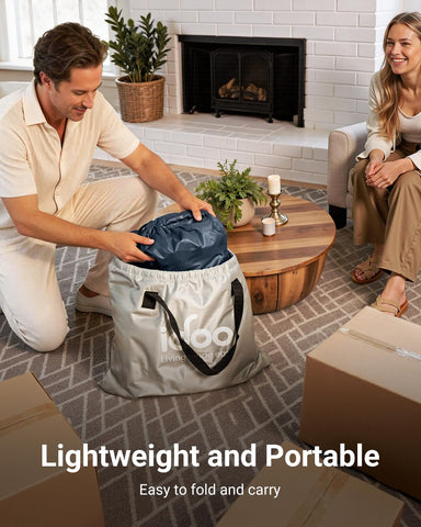 iDOO mattress in bedroom lifestyle demonstrating guest-ready comfort