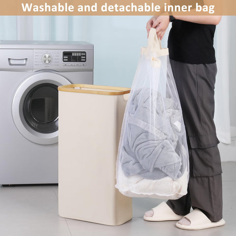 iEGrow removable mesh inner bag displayed separately for breathable, machine-washable convenience
