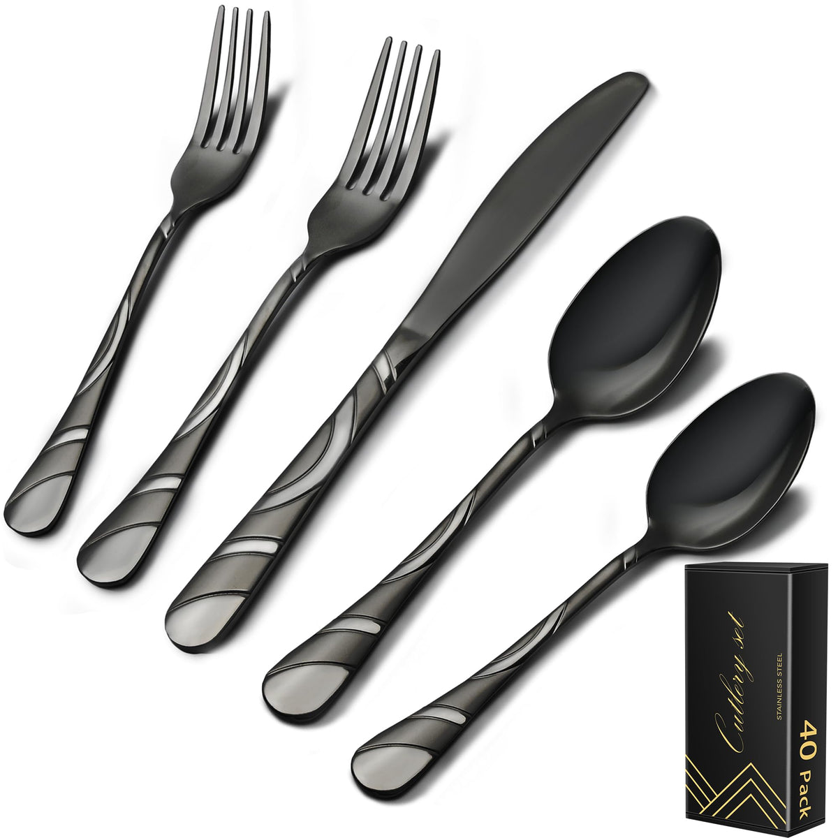 IFERRENS front packaging showing full 40-piece set and neat presentation benefit