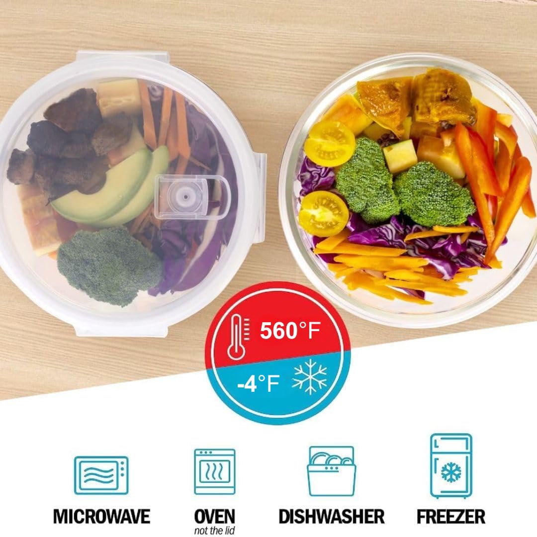 Igluu Meal Prep frozen meals in freezer showing temperature-safe storage benefit