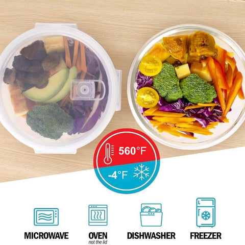 Igluu Meal Prep frozen meals in freezer showing temperature-safe storage benefit