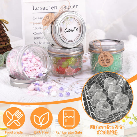 igoelove jars on kitchen counter holding jam and sauces for organized storage