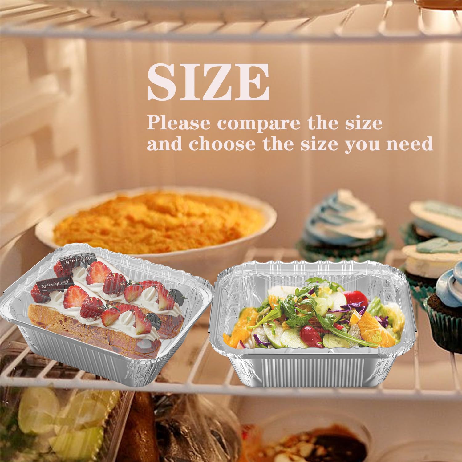 iHomeSet foil pan baking in oven demonstrating oven-safe reheating
