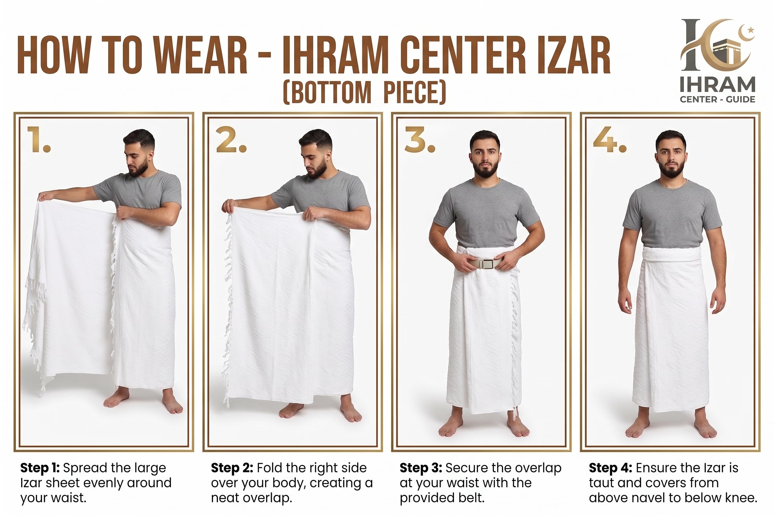 IHRAM CENTER in washing basin showing easy washable fabric care