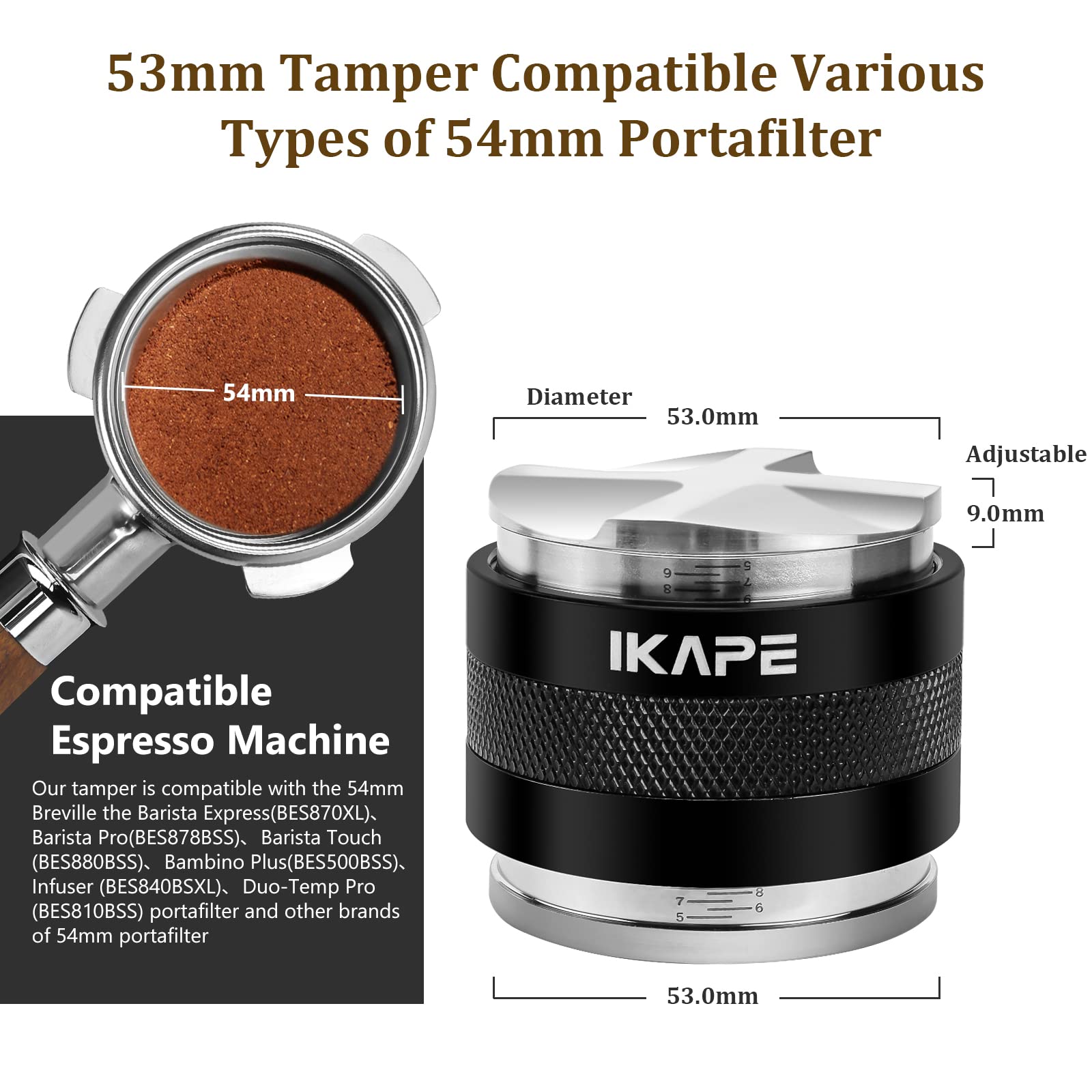 IKAPE close-up of four-blade propeller distributor providing even leveling for grounds