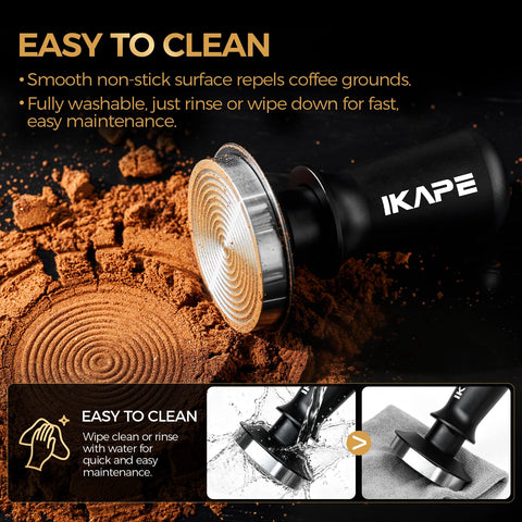 IKAPE retail packaging and accessories showing ready-to-use setup and protection benefit