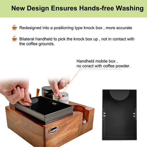 IKAPE lifestyle countertop setup presents tidy espresso bar and fast workflow