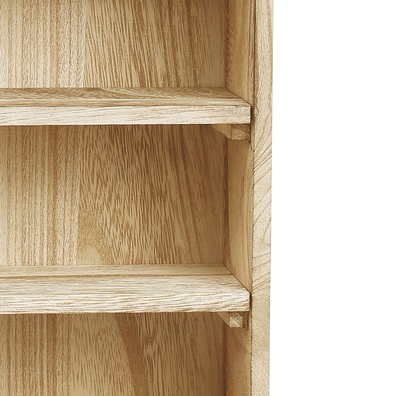 Ikee Design close-up of shelf edge showing wood grain and quality