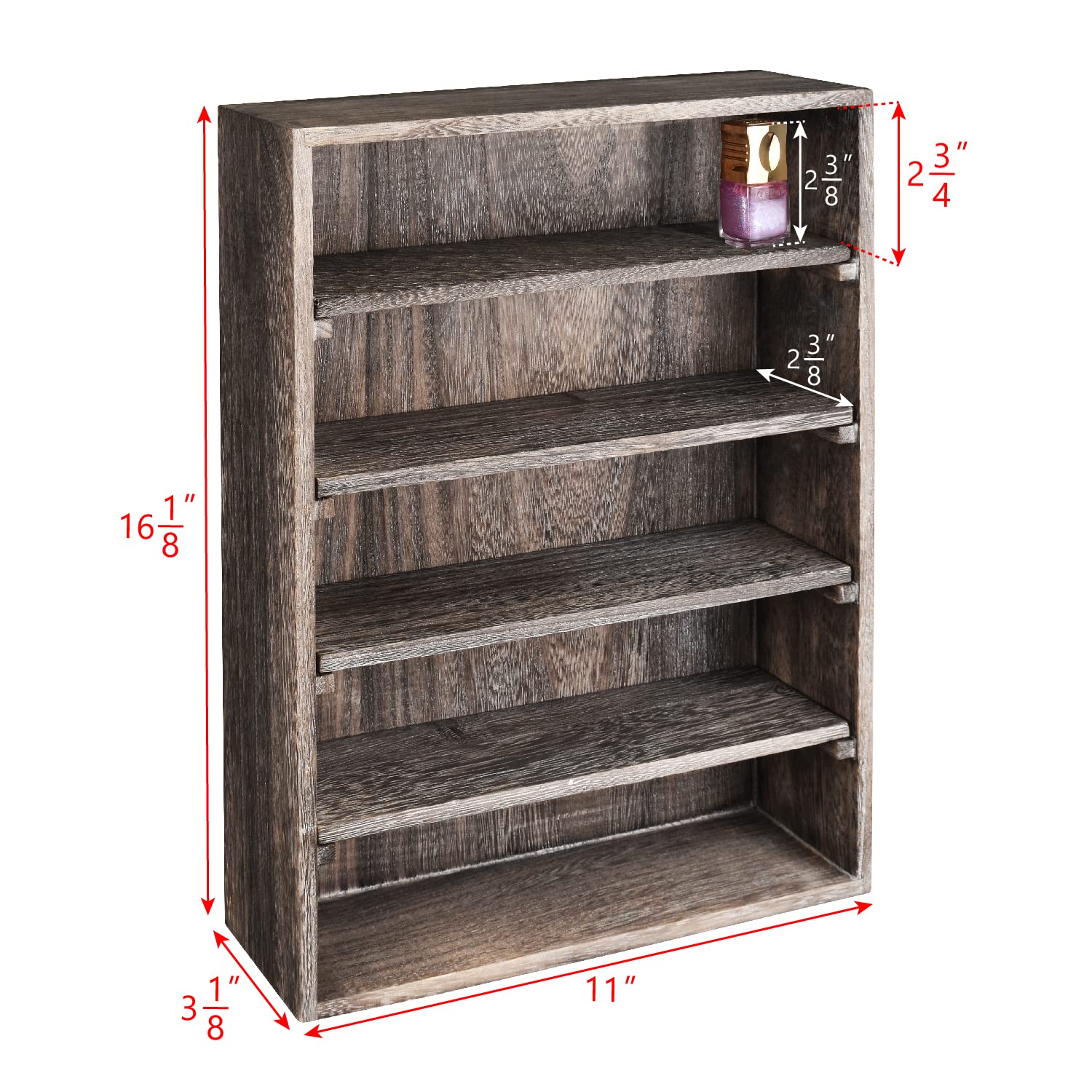 Ikee Design side profile highlighting shallow 3.13-inch depth that saves space