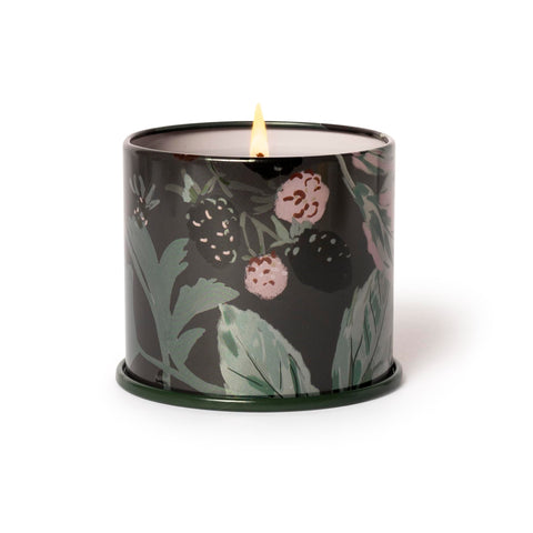 Illume Blackberry Absinthe in a bathroom setting adding subtle fragrance and decor