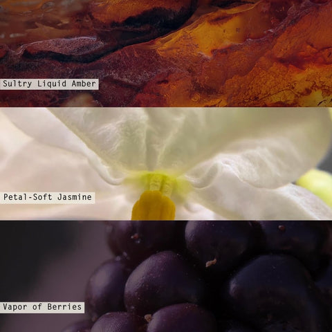 Illume Blackberry Absinthe wax surface close-up highlighting smooth soy blend texture