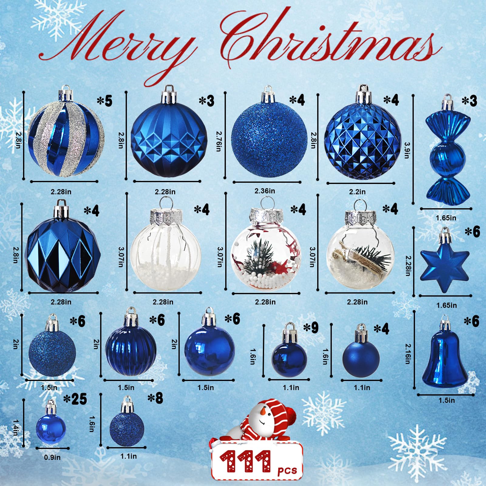 ILLUMINEW close-up of textured blue bauble highlighting finish and depth
