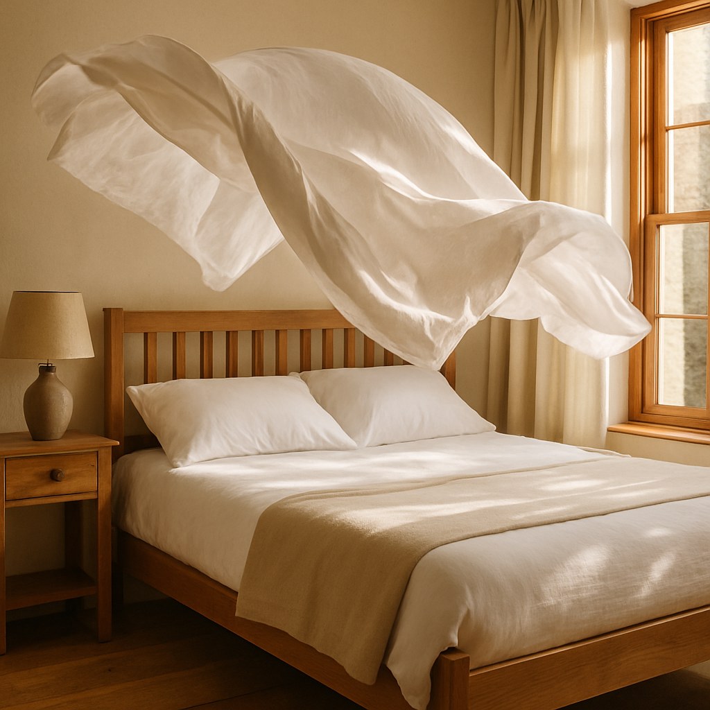 Home inspiration — fresh bedding