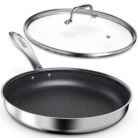 imarku 12" pan front packaging showing product and capacities for clear choice