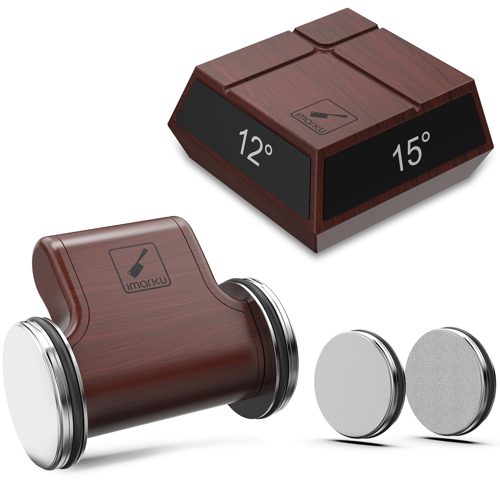 imarku front view with box showing compact tool and gift-ready packaging benefit
