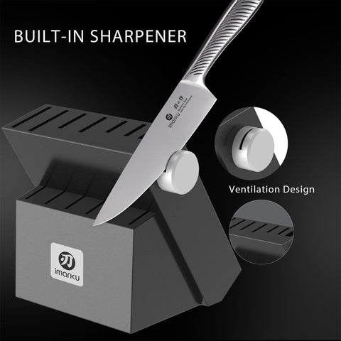 imarku handle detail showing ergonomic ridges for improved grip and comfort