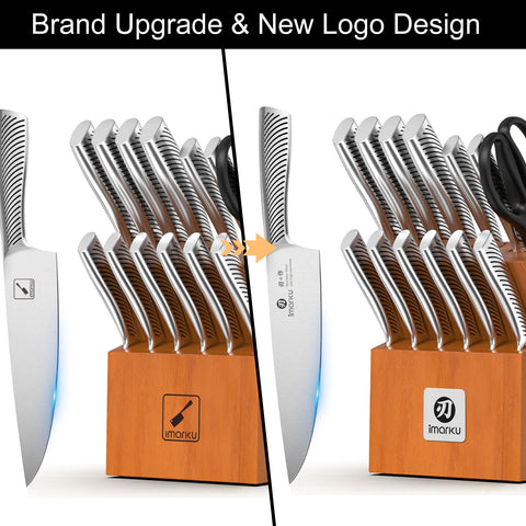 imarku ergonomic handle detail showing grip ridges for secure comfortable control