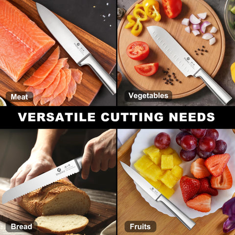 imarku chef slicing vegetables in kitchen demonstrating efficient, safe cutting