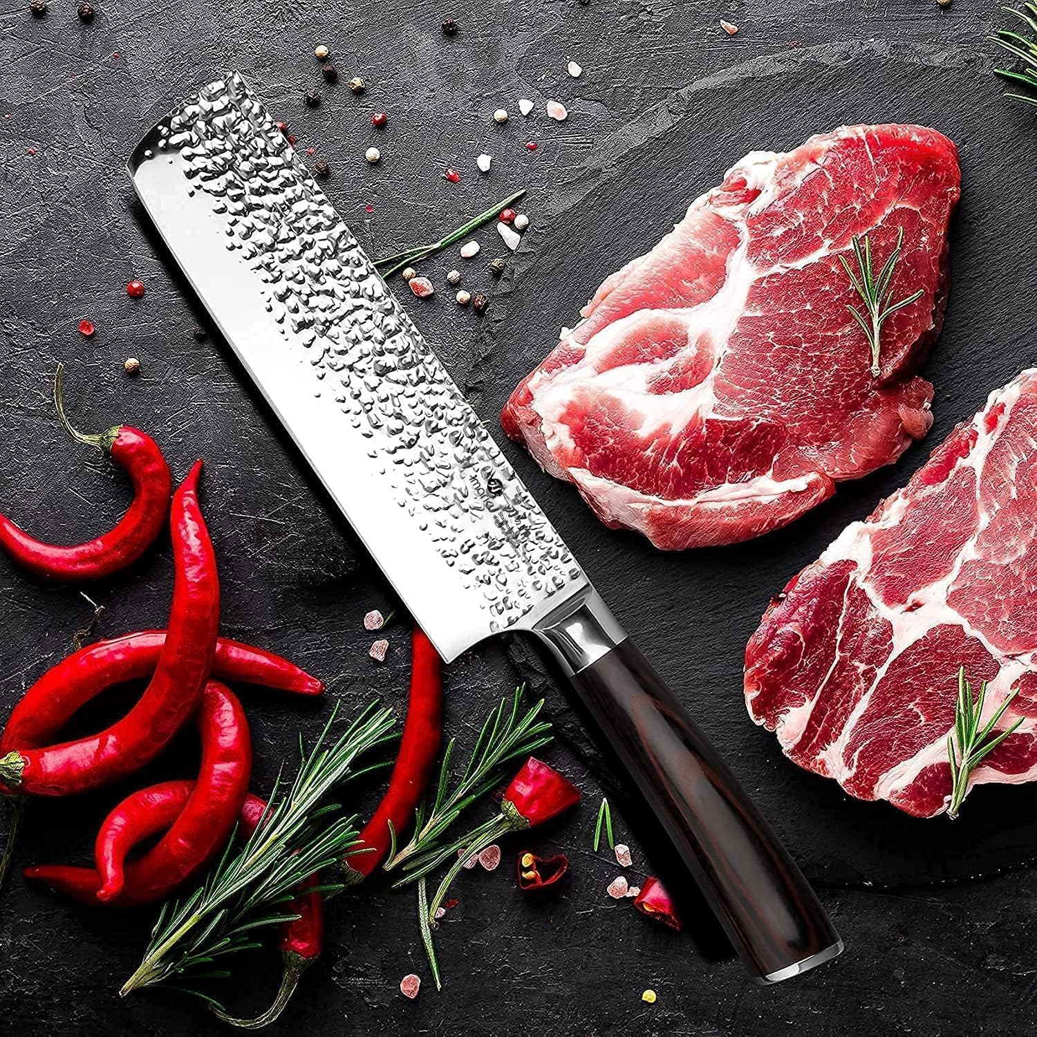 imarku nakiri lifestyle kitchen setting highlights everyday prep convenience