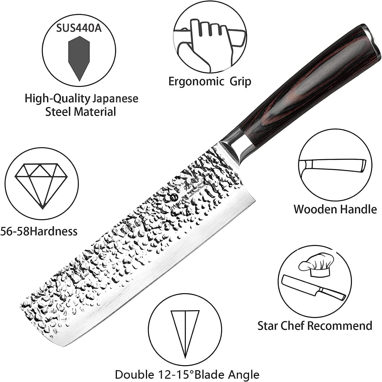 imarku nakiri slicing vegetables in use faster prep and cleaner cuts benefit