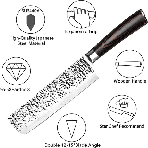 imarku nakiri slicing vegetables in use faster prep and cleaner cuts benefit