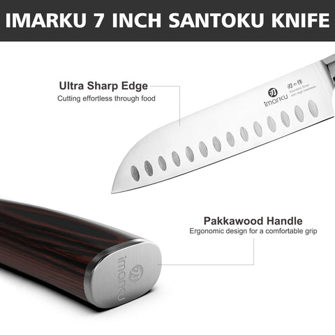imarku handle grip closeup ergonomic Pakkawood-style comfort benefit