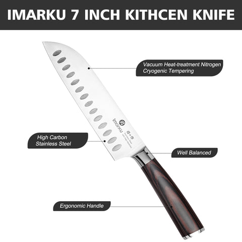 imarku hollow edge detail reducing food sticking for easier slicing