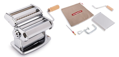 Imperia packaged with cotton pouch and manual for secure storage