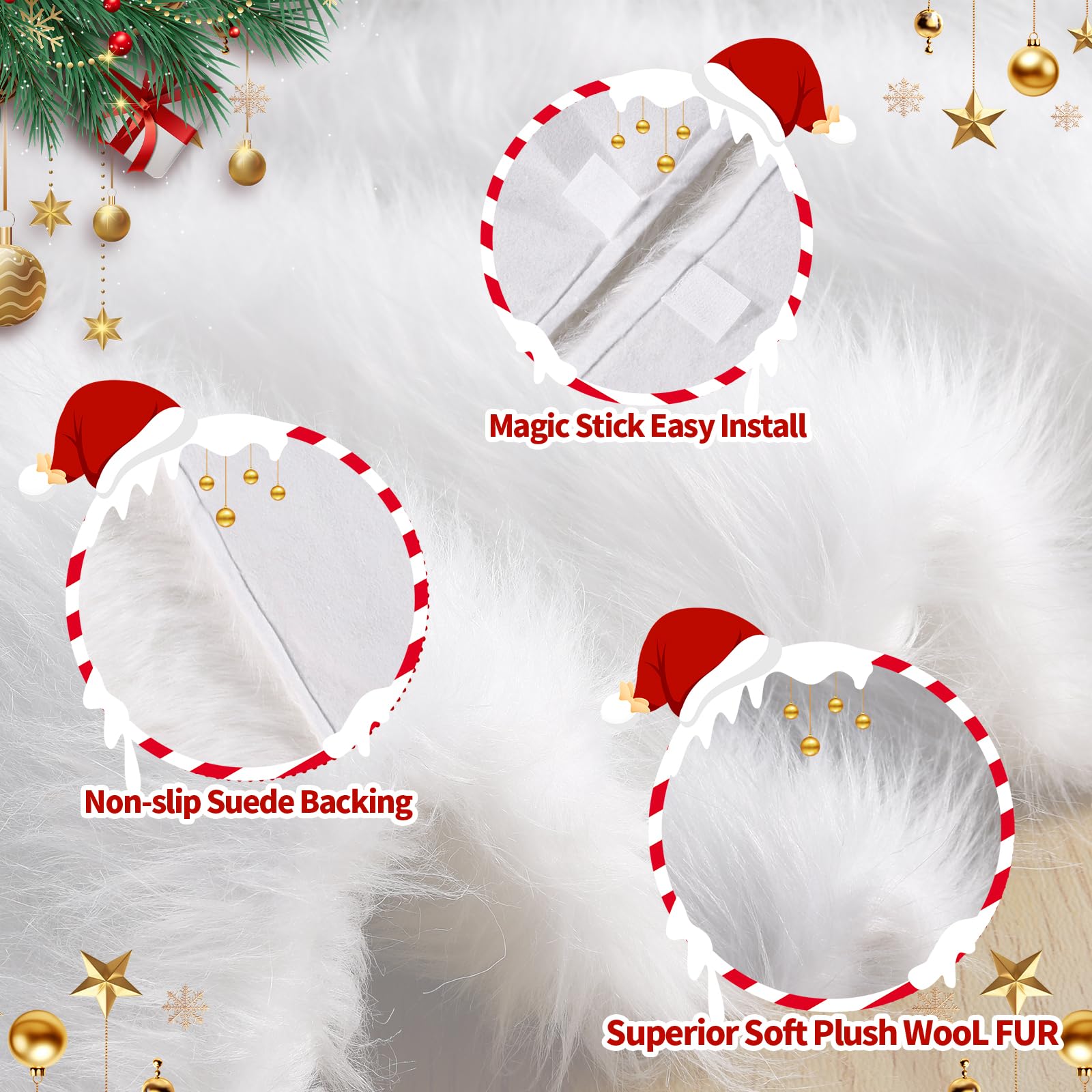 iMucci lifestyle living room setup showing festive cozy ambiance