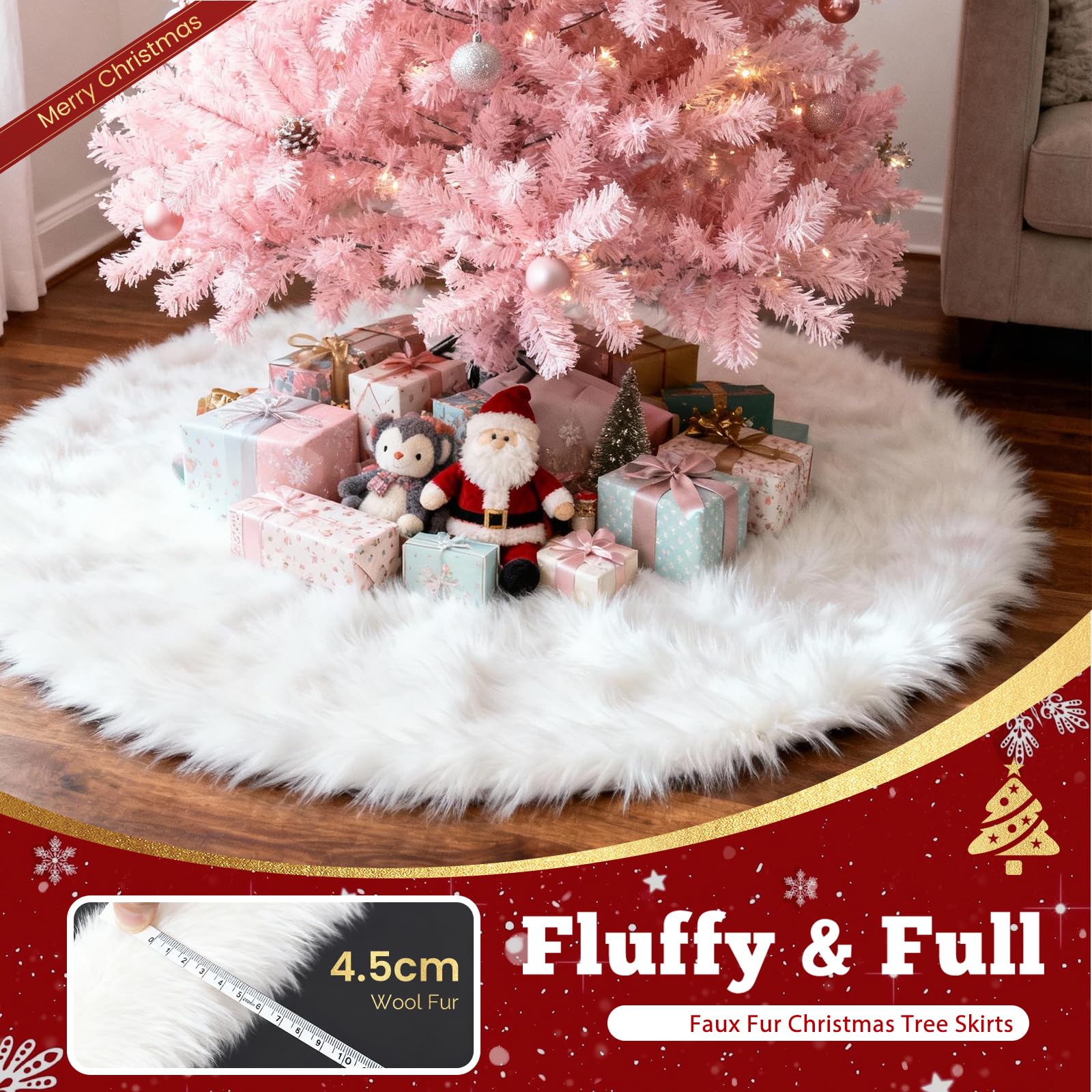 iMucci pet resting on skirt showing cozy comfort and pet-friendly design