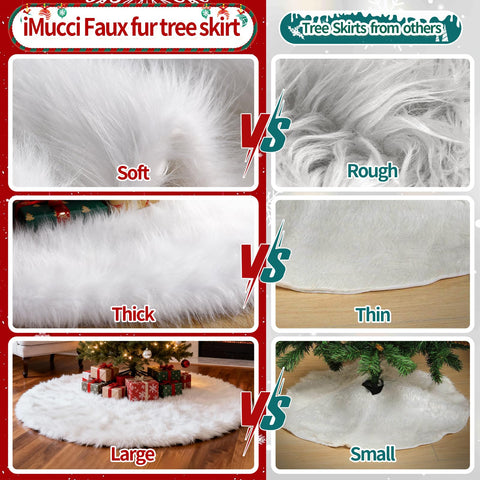 iMucci skirt with gifts showing scale and enhanced presentation of presents