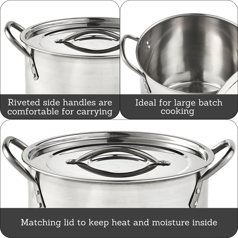 IMUSA lid detail demonstrating tight fit for better heat and moisture retention