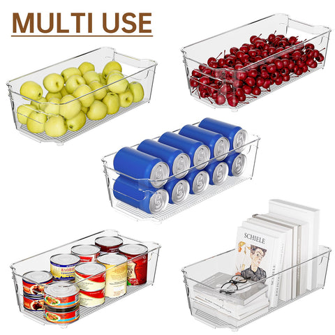 incostar labeled bins with contents showing category organization and quick identification benefit