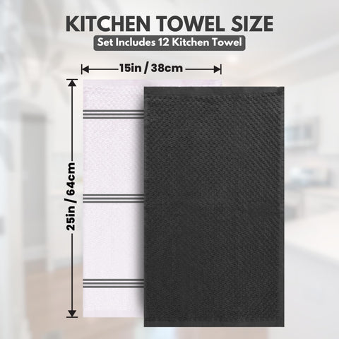 Infinitee Xclusives towel drying glassware demonstrating streak-free shine