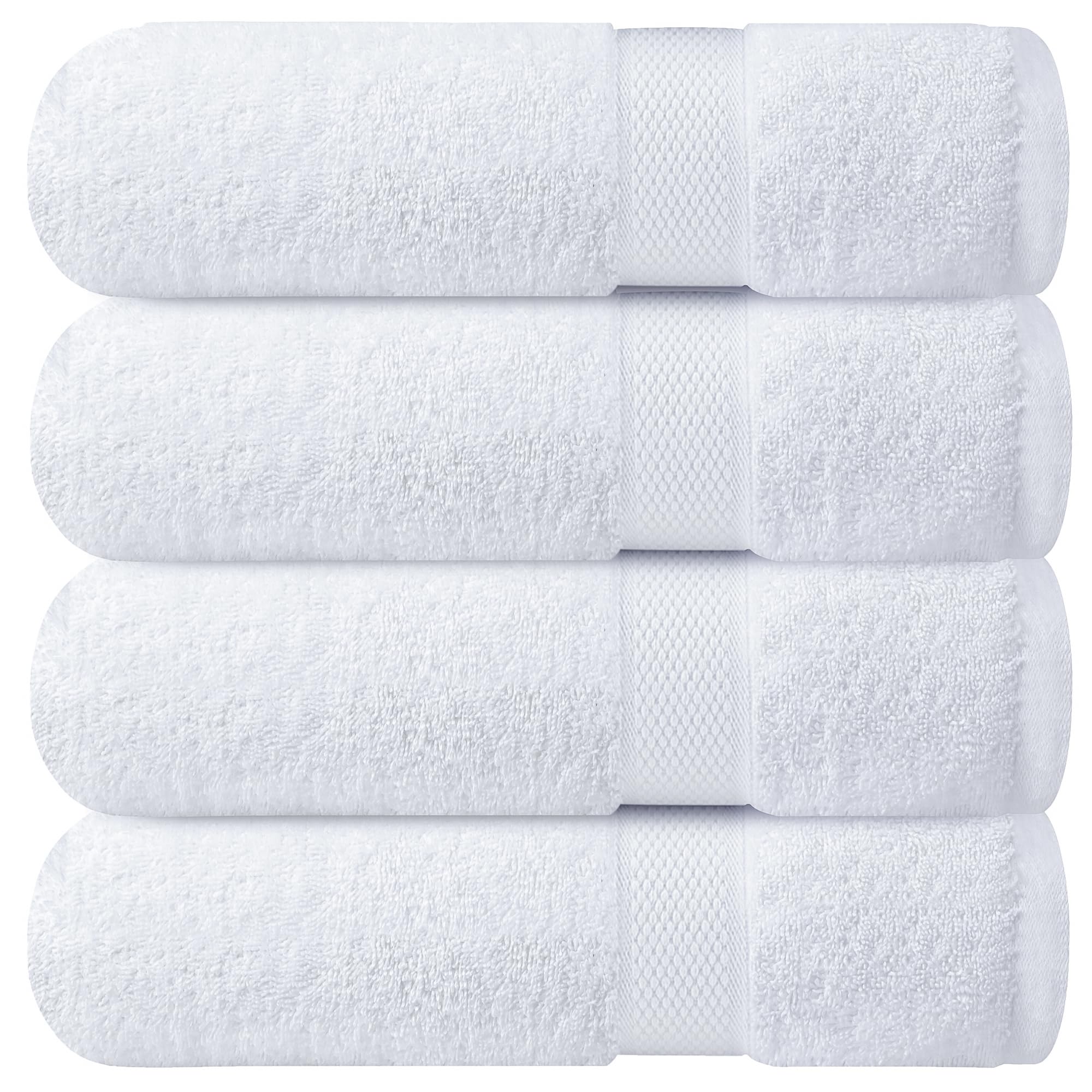 Infinitee Xclusives front-packaging showing four neatly folded towels, great for gifting