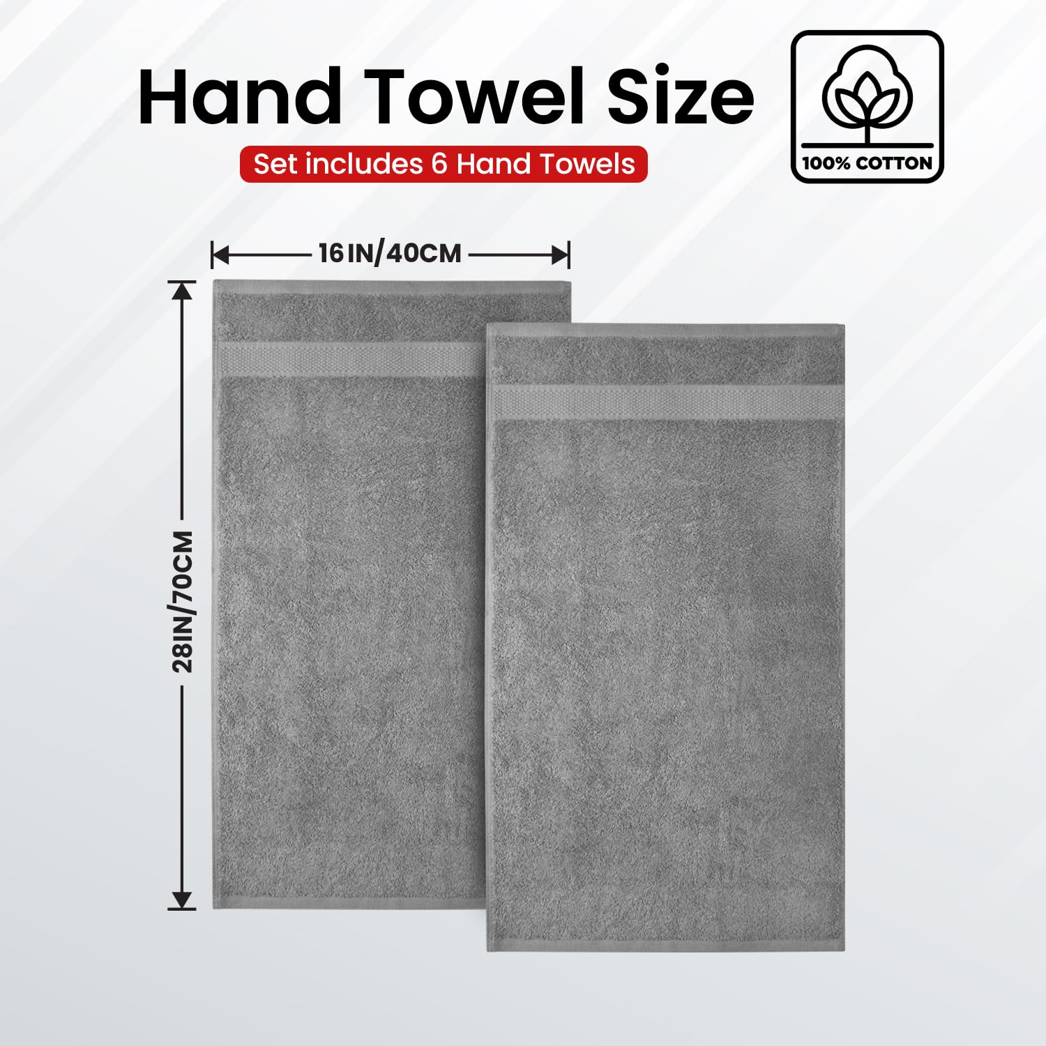 Infinitee Xclusives towel hanging in bathroom showing quick-dry convenience