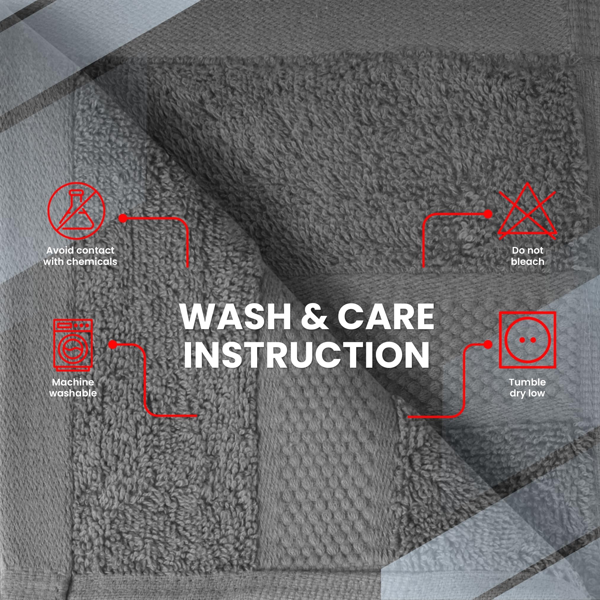 Infinitee Xclusives used in kitchen setting as stylish, absorbent hand towel alternative