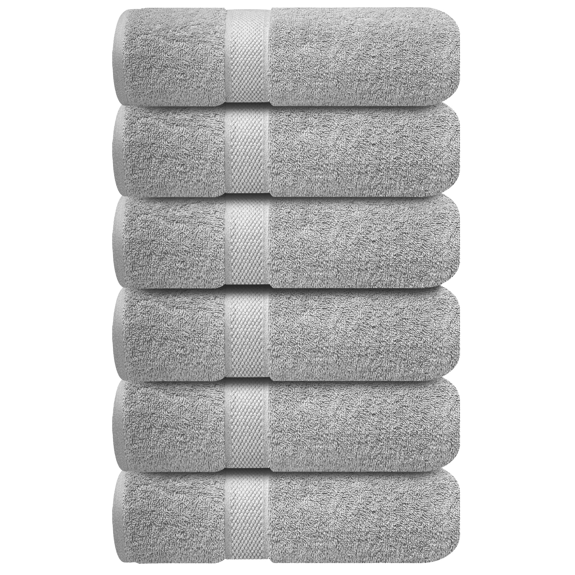 Infinitee Xclusives towels in spa-style setting conveying hotel-quality look
